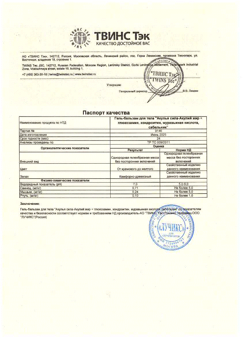 Паспорт №062025